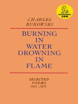 cover image of Burning in Water, Drowning in Flame